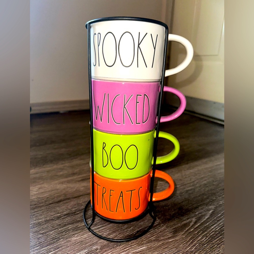 Rae Dunn Mug Stack